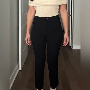 Zara Black Straight Leg Women's Pants